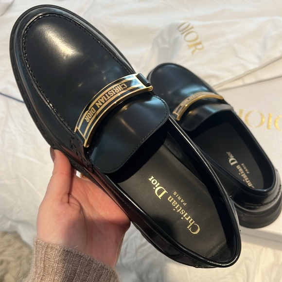 Women’s Dior Loafers, size 39.5 (9 women’s). Almost new, only worn a few times. - Picture 2 of 3